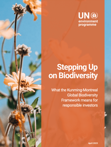 Spepping Up on Biodiversity