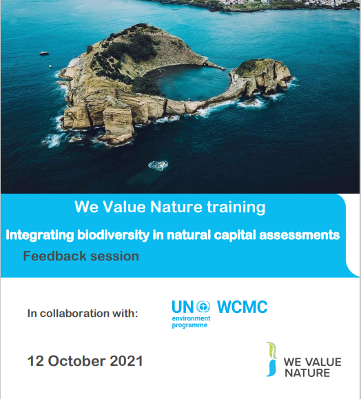 Abierto plazo para contribuir en el desarrollo de recursos formativos de We Value Nature