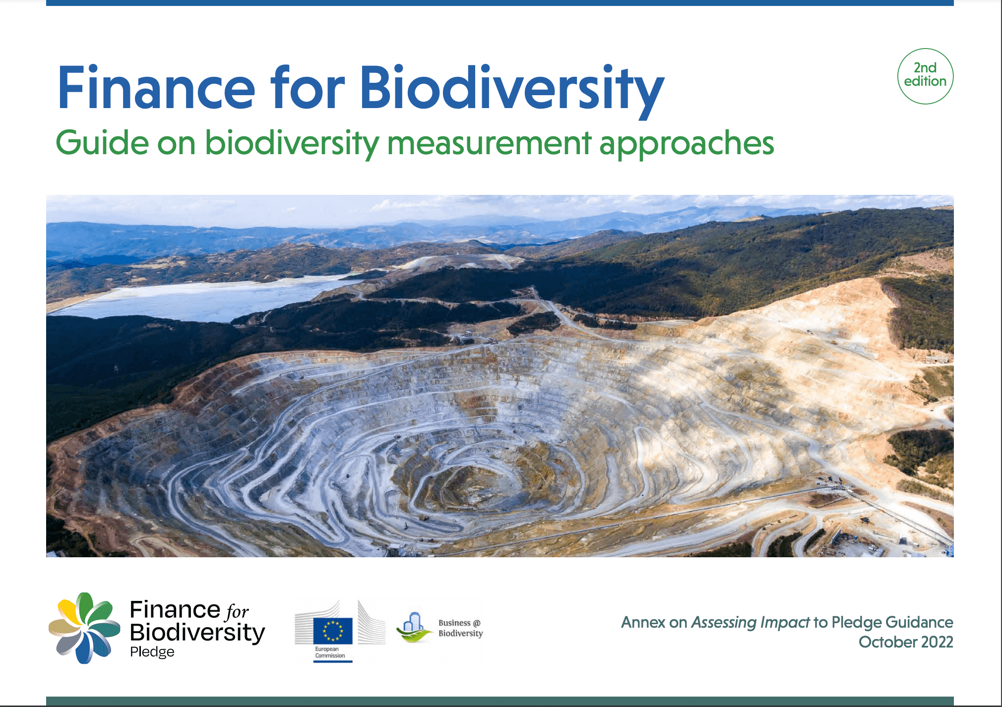Finance for Biodiversity: Guide on biodiversity measurement approaches