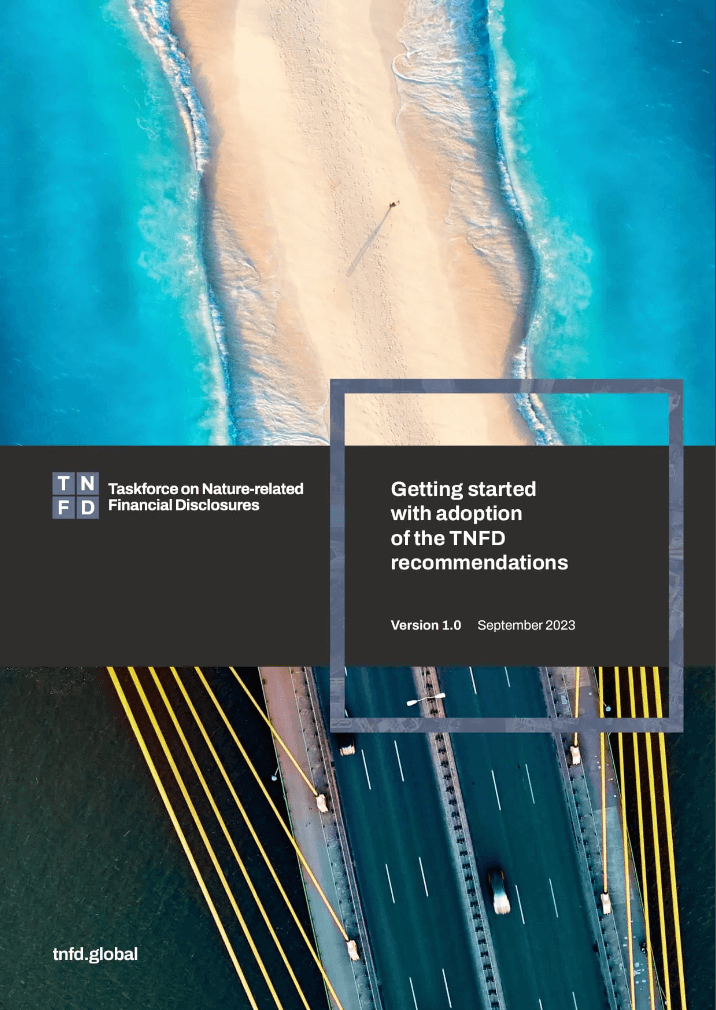 Getting started with the adoption of TNFD