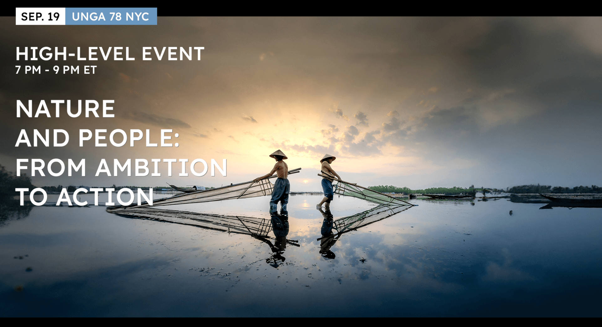 EVENT High-Level Event for Nature & People: From Ambition to Action