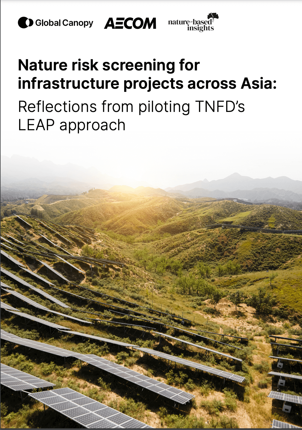 AECOM TNFD Pilot: Nature risk screening for multiple infrastructure projects across Asia