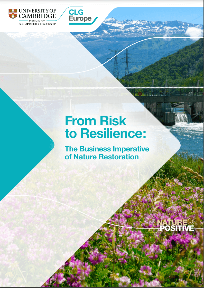 From risk to resilience. The business imperative of nature restoration law