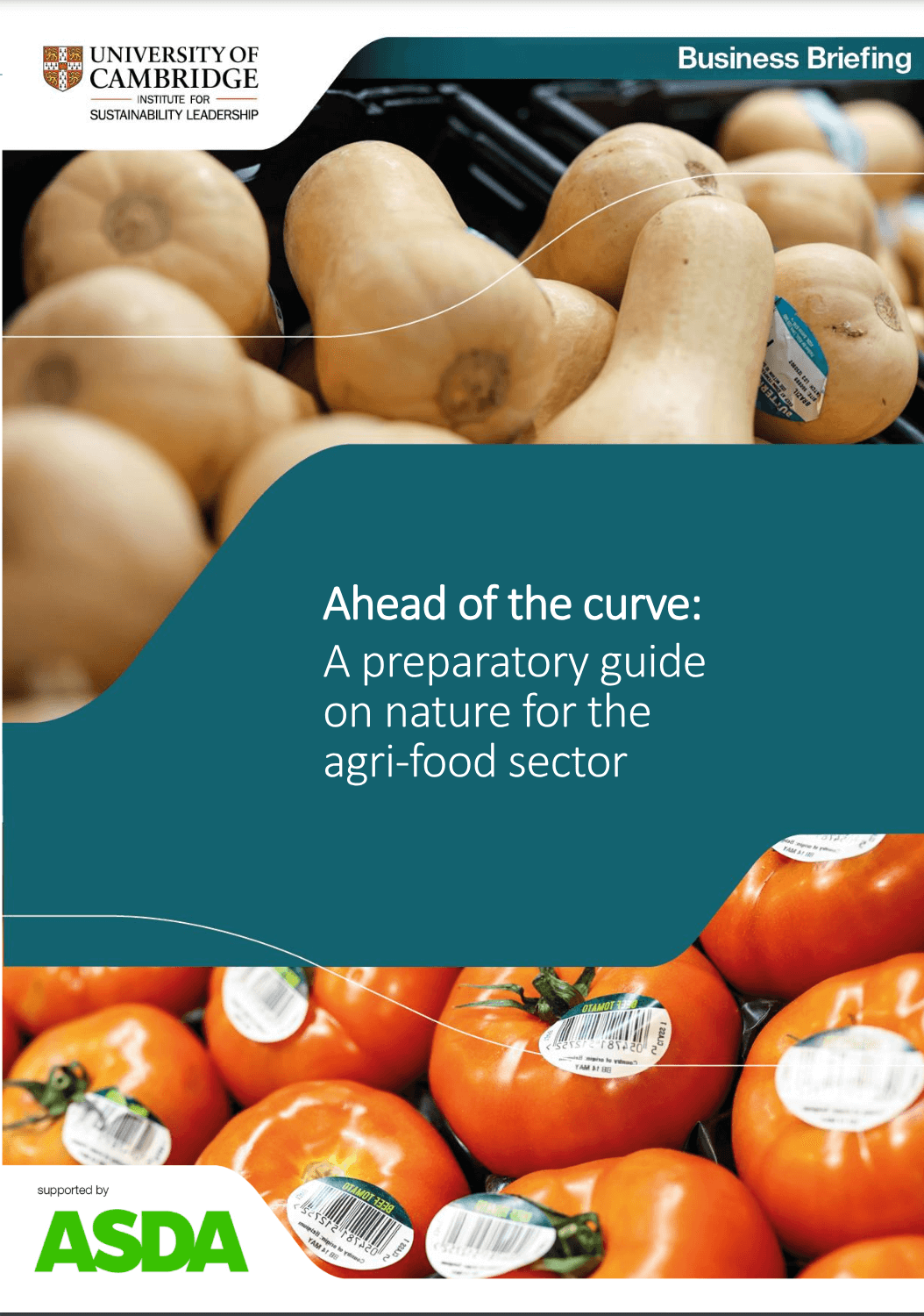 Ahead of the Curve: A preparatory guide on nature for the agri-food sector