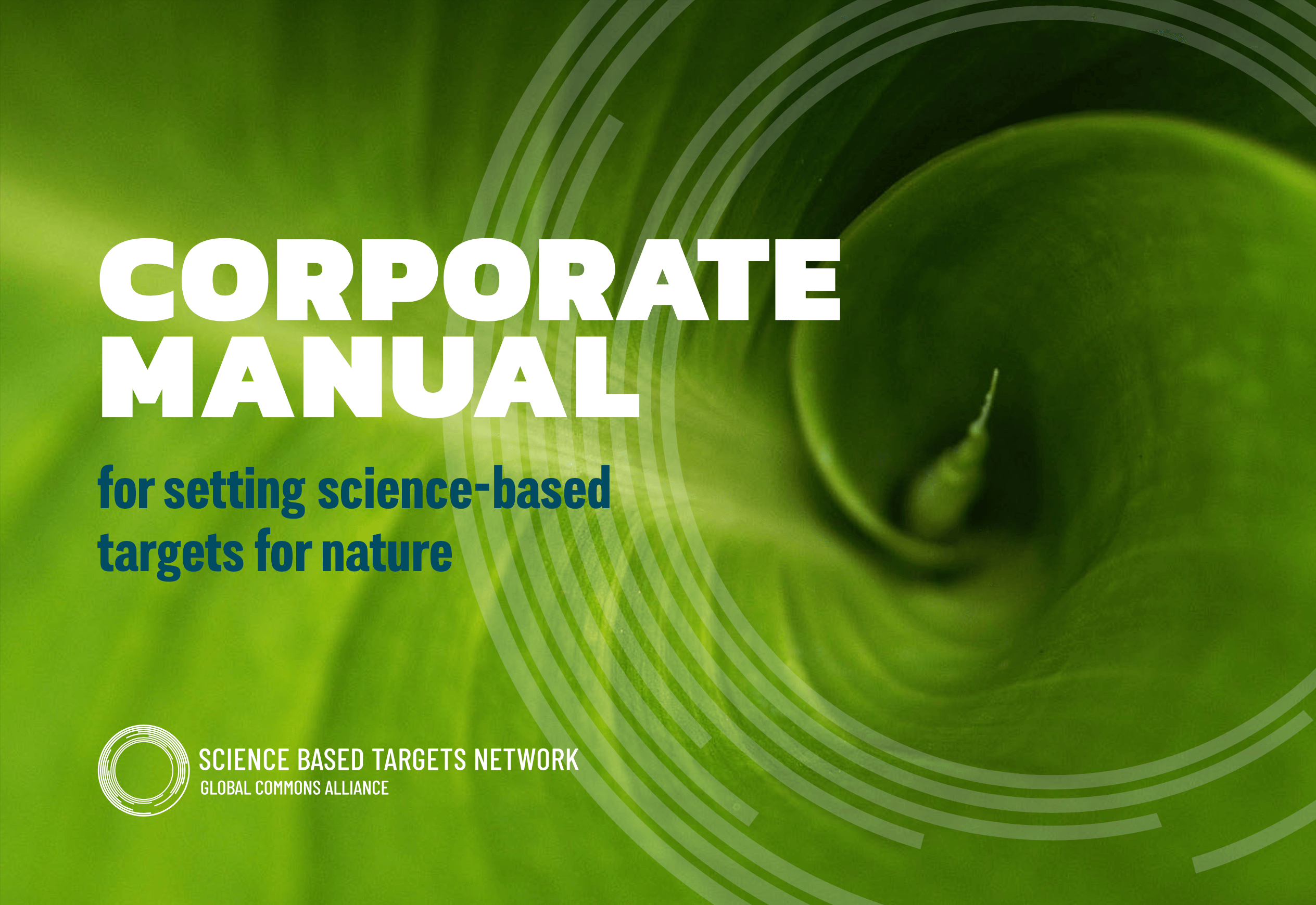 Corporate Manual for Setting Science-Based Targets