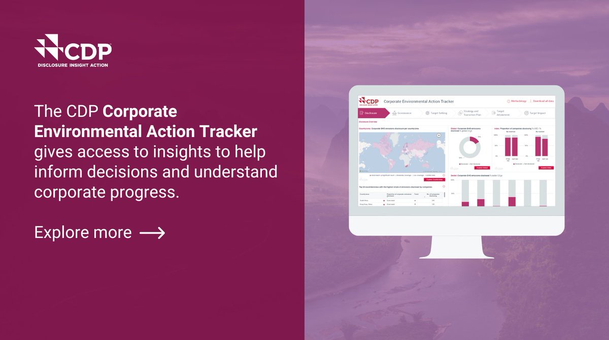 Corporate Environmental Action Tracker