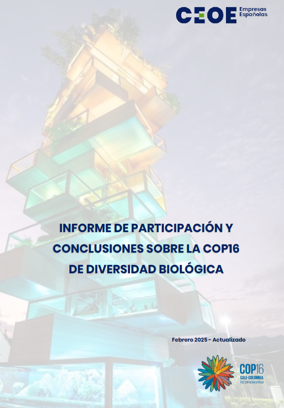 Informe de participación y conclusiones sobre la COP16 de diversidad biológica (versión actualizada febrero 2025)
