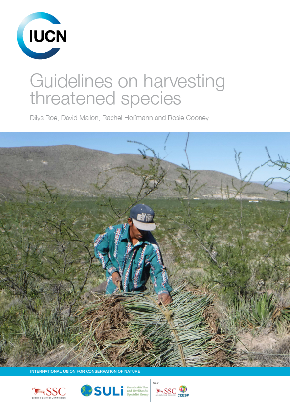 Guidelines on harvesting threatened species